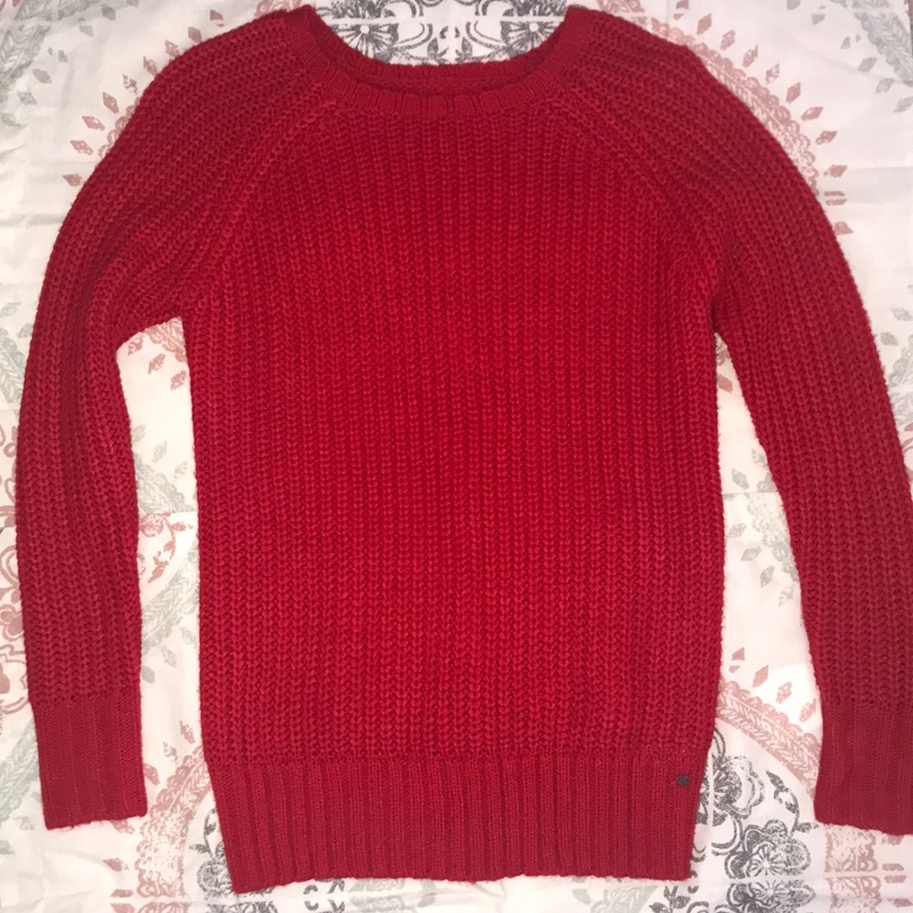 American Eagle Red Sweater
